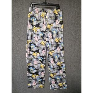 Mens Pokemon Pikachu Pajama Pant Lounge XL Squirtle Jigglypuff Pikachu Sleepwear